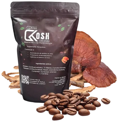 Coffee Kosh, café soluble con hongos y matcha